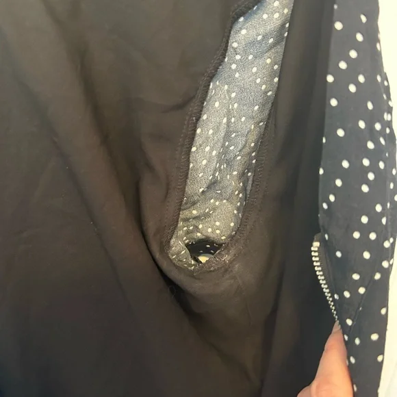 Madewell back zip polka dot dress - Picture 9 of 11